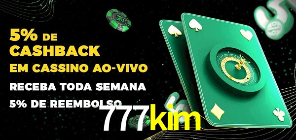 Promoções do cassino ao Vivo 777kim